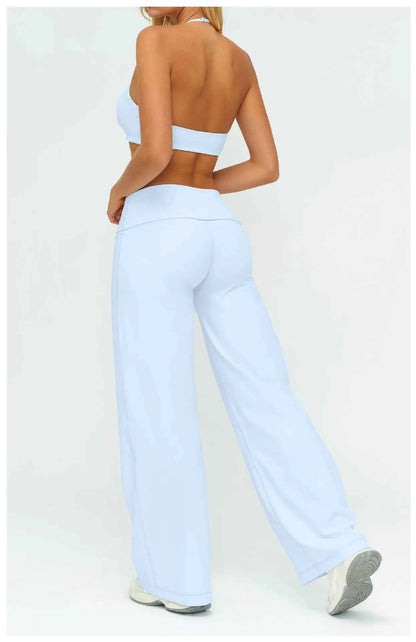 Womens Casual Yoga Tracksuit Set