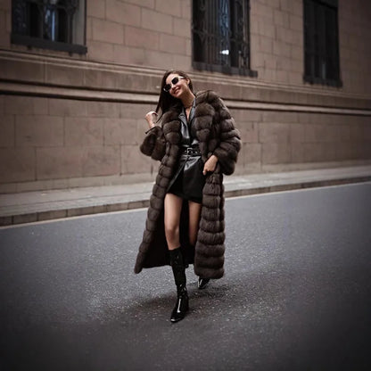 Bellanica - Fashion Warm Faux Fur Coat