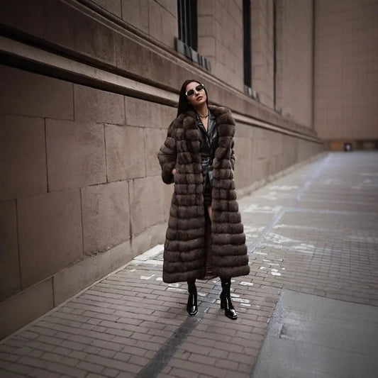 Bellanica - Fashion Warm Faux Fur Coat