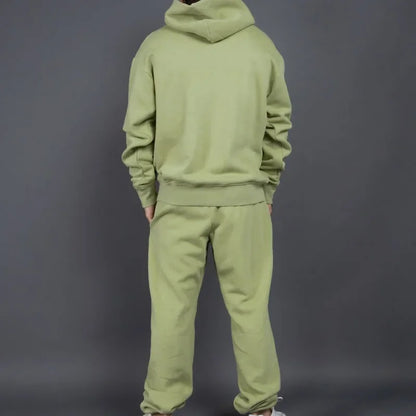 Bellanica - Fleece-Lined Thick Hooded Sweatshirt Set