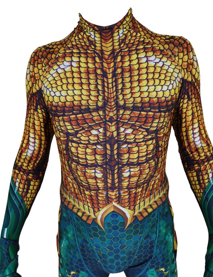 Bellanica - Halloween Aquaman Superhero Adult Costume
