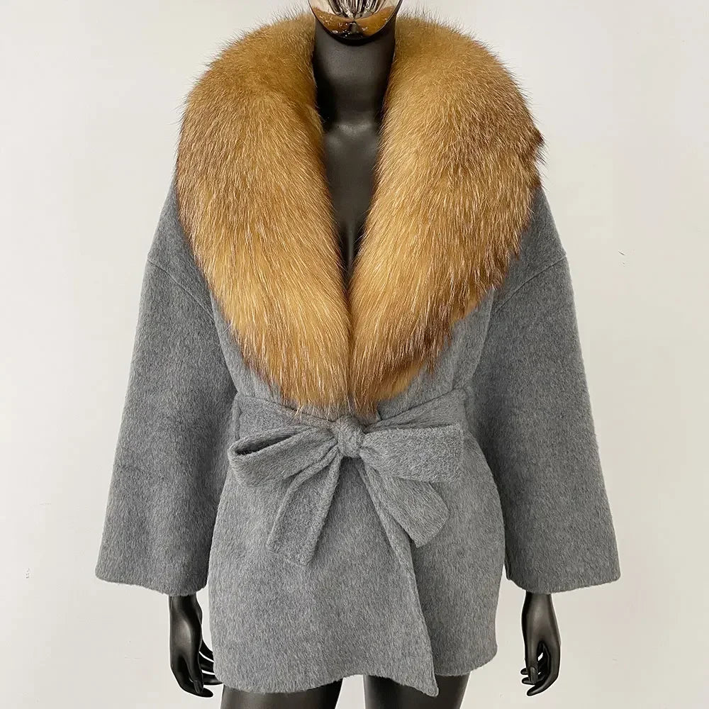 Bellanica - Women’s Raccoon Fox Coat