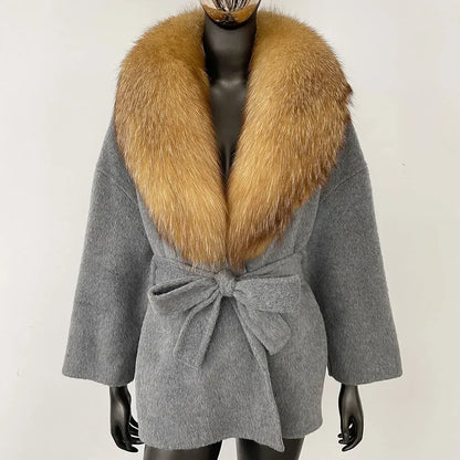 Bellanica - Women’s Raccoon Fox Coat