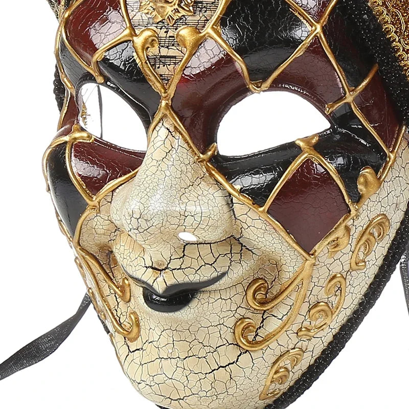 Bellanica - Joker Venetian Masquerade Party Mask