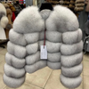 Faux Fox Fur Coat