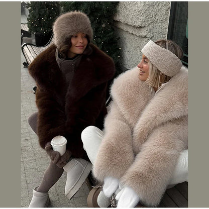 Bellanica - Autumn Winter Luxury Lady Outwears