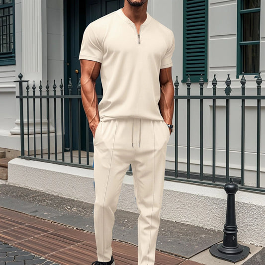 Bellanica - Men's Waffle Polo Set