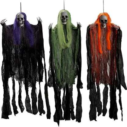 Bellannica - Sound-Activated Light-Up Halloween Ghosts