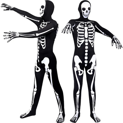 Bellanica - Skeleton Jumpsuit Costume for Halloween