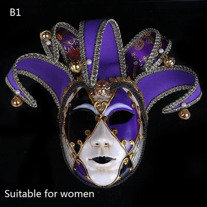 Bellanica - Joker Venetian Masquerade Party Mask