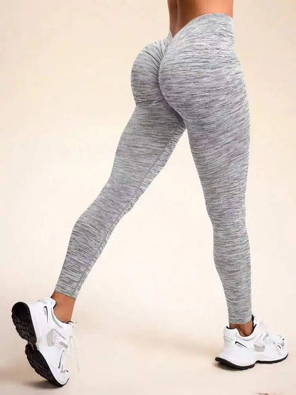 Bellanica - Women’s V-Back Scrunch Butt-Lifting Leggings