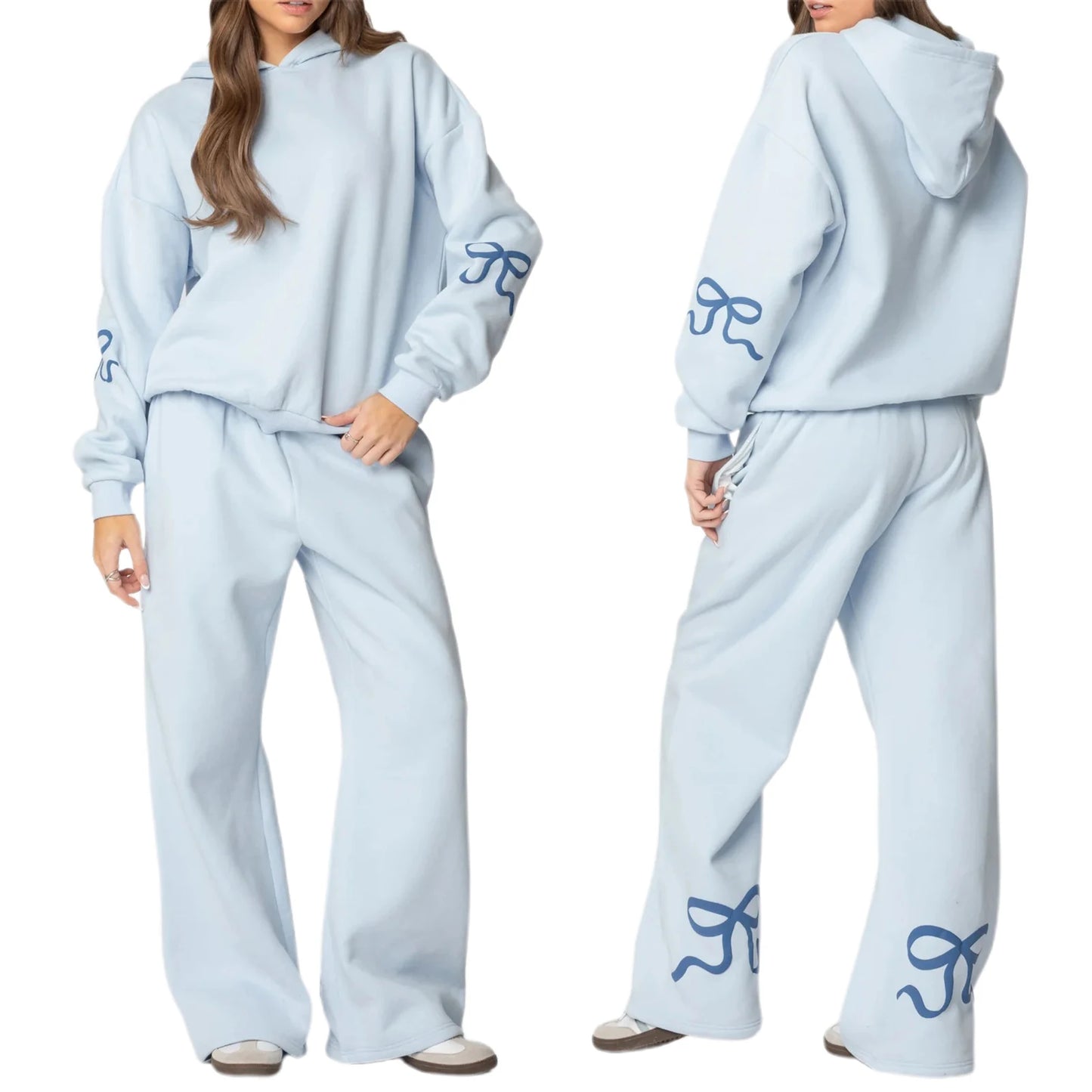 Bellanica - Y2K Bow Hoodie & Pants Set