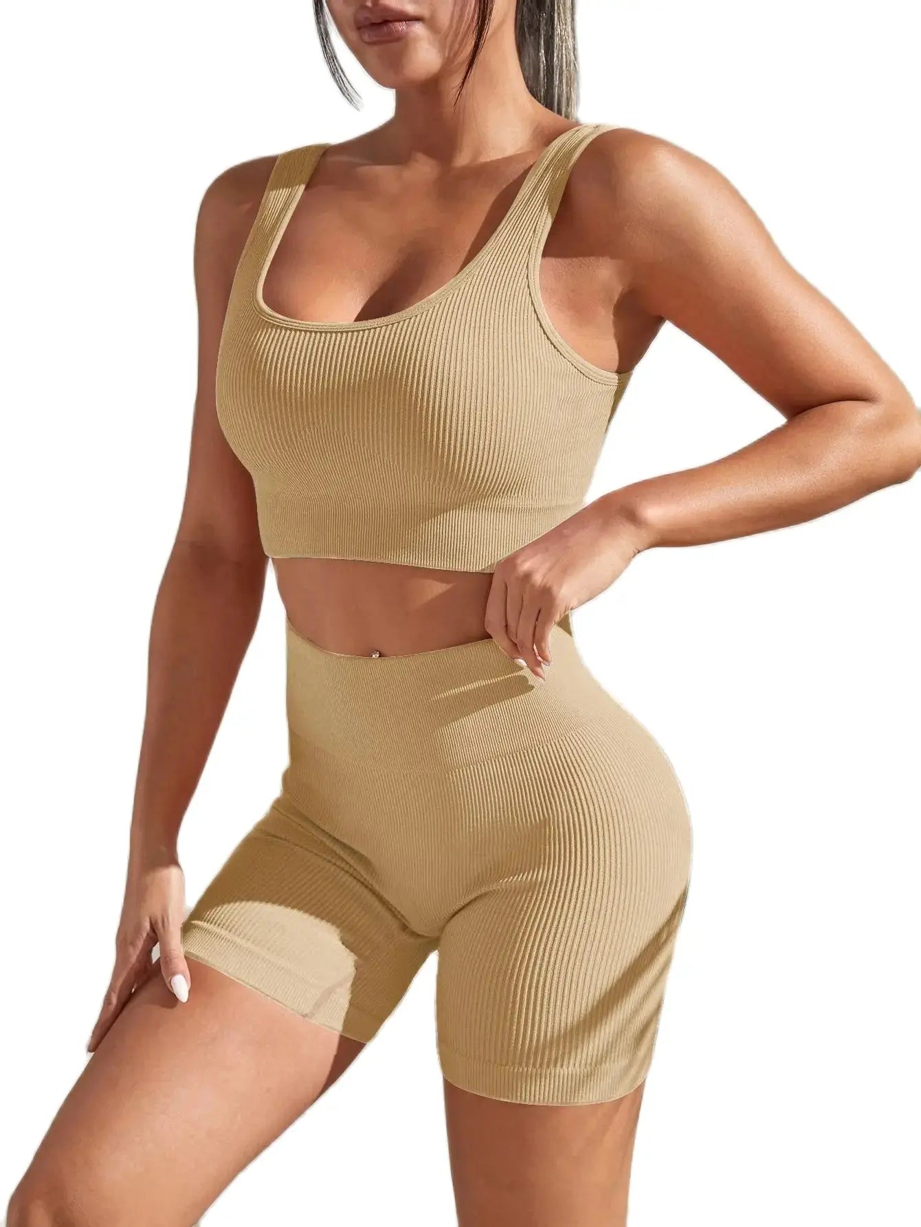 Bellanica - Seamless High-Waist Quick-Dry Set