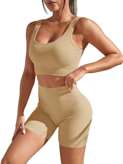 Bellanica - Seamless High-Waist Quick-Dry Set