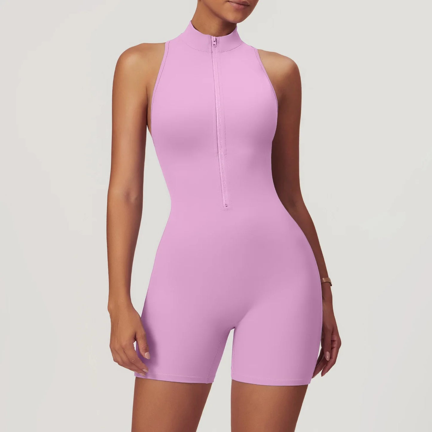 Bellanica - Seamless One-Piece Workout Jumpsuit Set