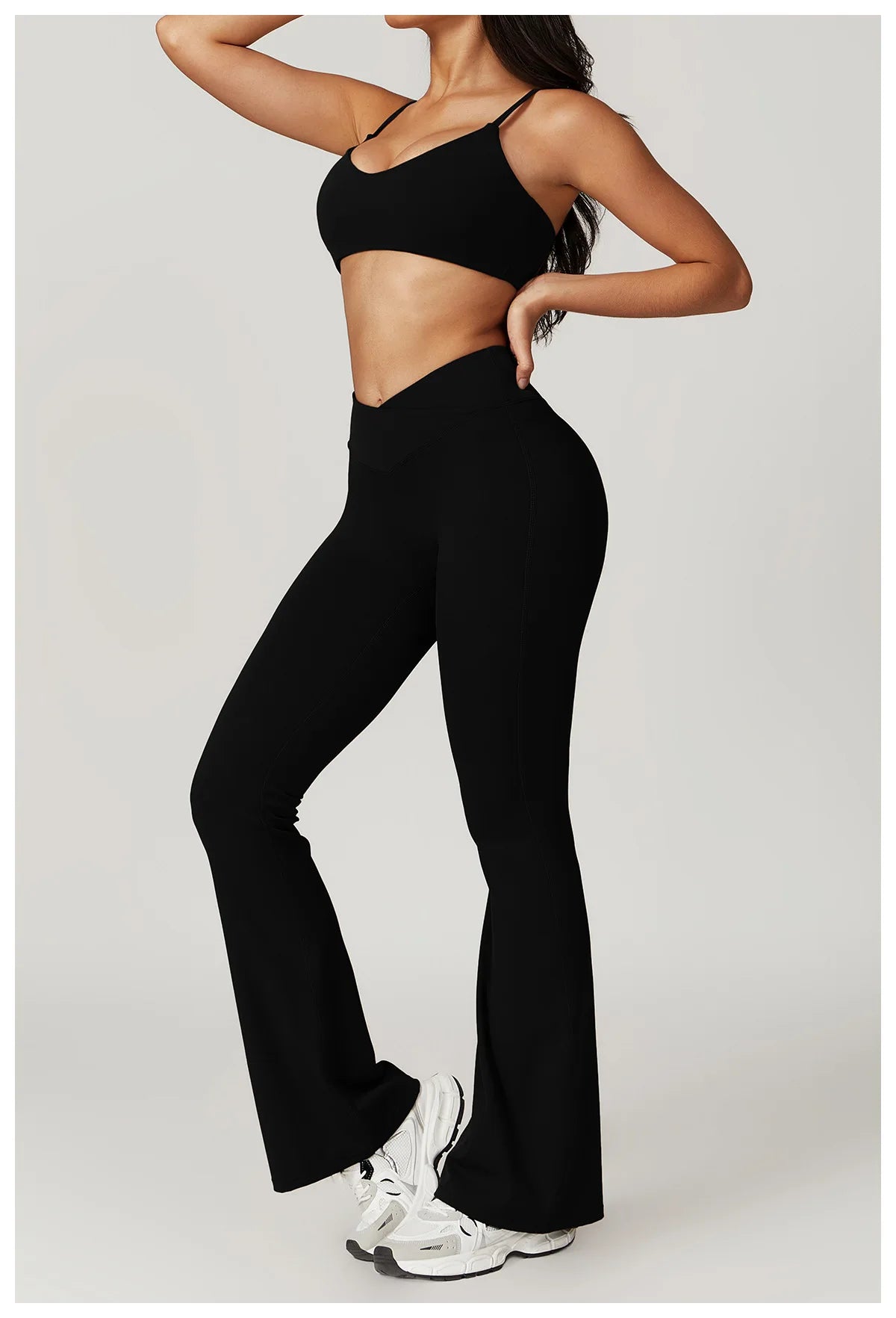 Bellanica - 2-Piece Crop Top Leggings Set