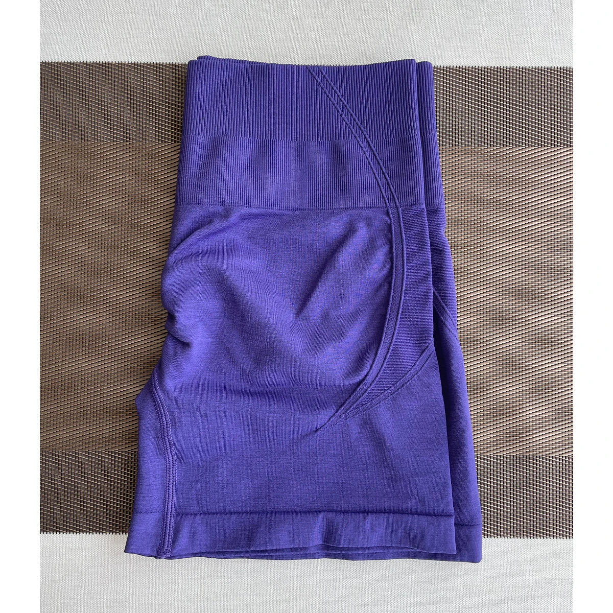 Bellanica - Seamless High-Waist Gym Shorts