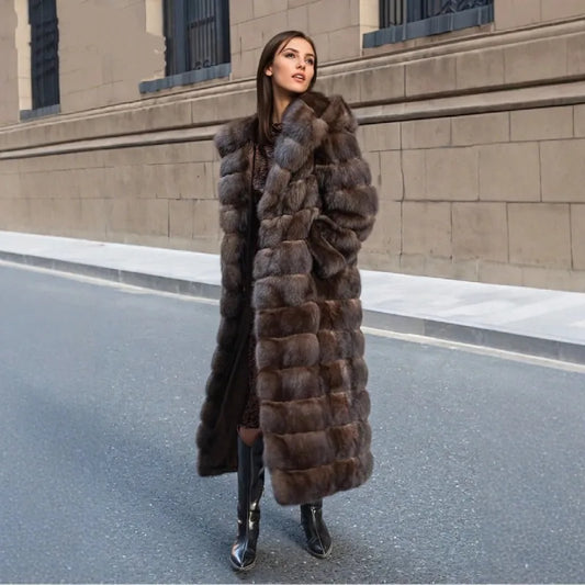 Bellanica - Mink Fur Coat New Style Autumn