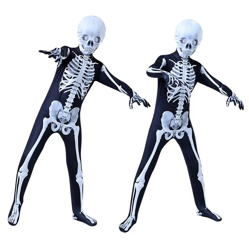 Bellanica - Skeleton Jumpsuit Costume for Halloween