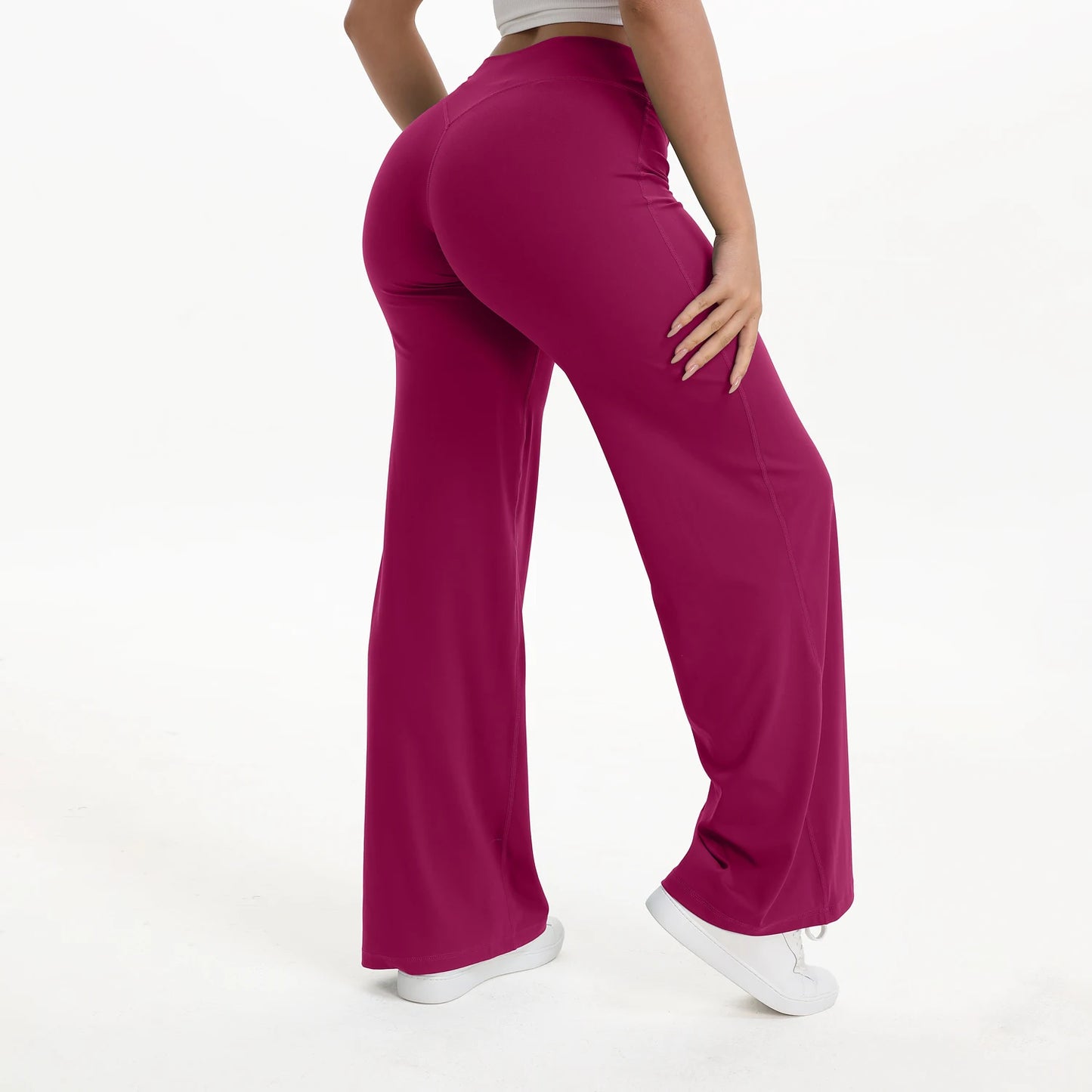 Mid-waist soft yoga gym leggings - Bellanica