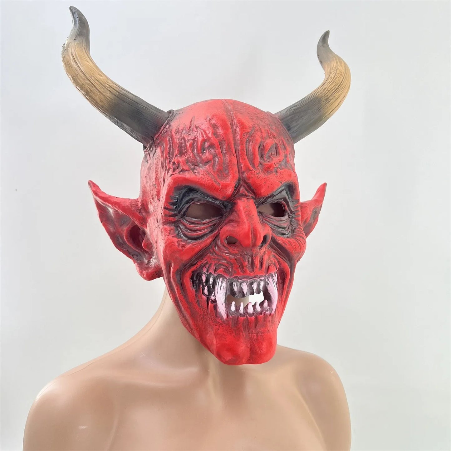 Bellanica - Demonic Horned Animal Halloween Party Mask