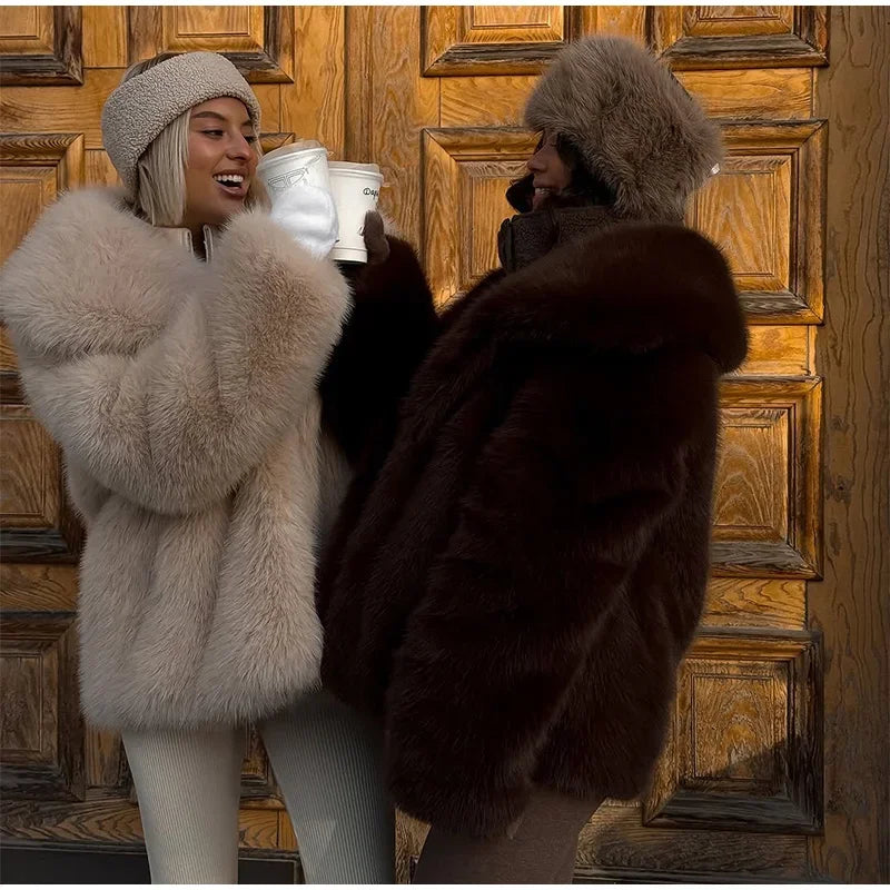 Bellanica - Autumn Winter Luxury Lady Outwears