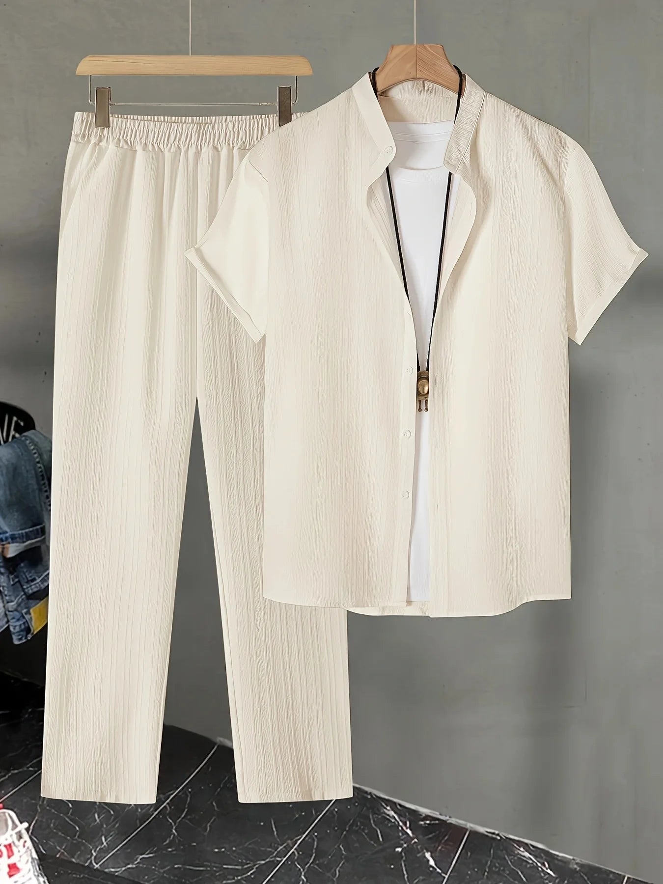 Bellanica - Men's Two-Piece Casual Loungewear Set