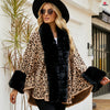 Classic Knit Leopard Jacquard Coat