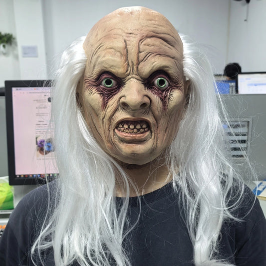 Bellenica - Realistic Old Man Mask Accessory