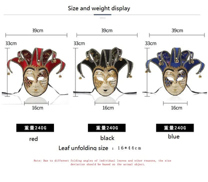 Bellanica - Joker Venetian Masquerade Party Mask