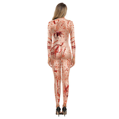 Bellanica - Bloody Zombie Bodysuit Halloween Costume
