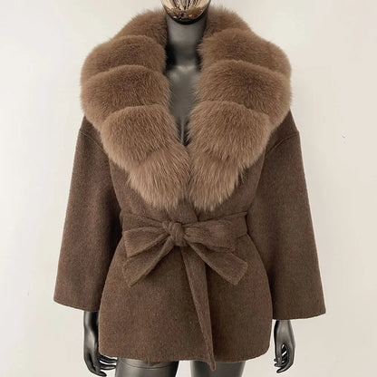 Bellanica - Women’s Raccoon Fox Coat