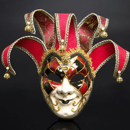 Bellanica - Joker Venetian Masquerade Party Mask