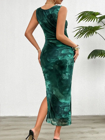 Bellanica - Slim Fit Printed Summer Dress