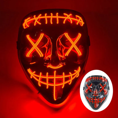 Bellanica - Glowing LED Purge Mask Headgear