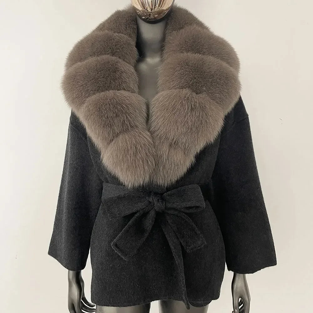 Bellanica - Women’s Raccoon Fox Coat