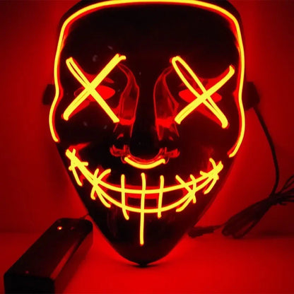 Bellanica - LED V-Shaped Halloween Horror Mask