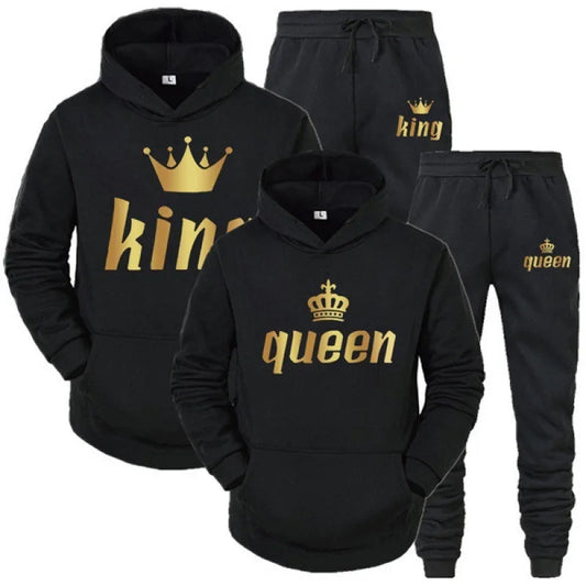 Bellanica - KING & QUEEN Couple Hoodie Set