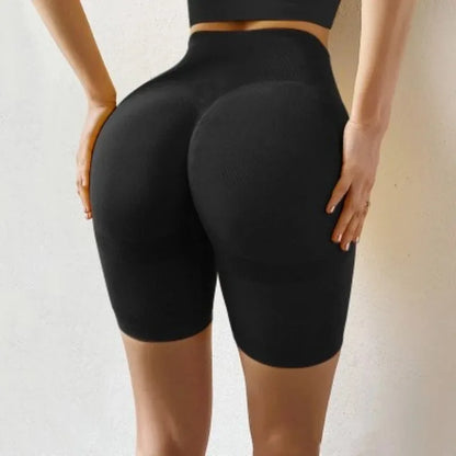 Bellanica - High-waist butt-lift yoga shorts