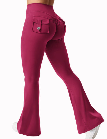 Bellanica - Stretch-Yogahose mit weitem Bein für Damen 