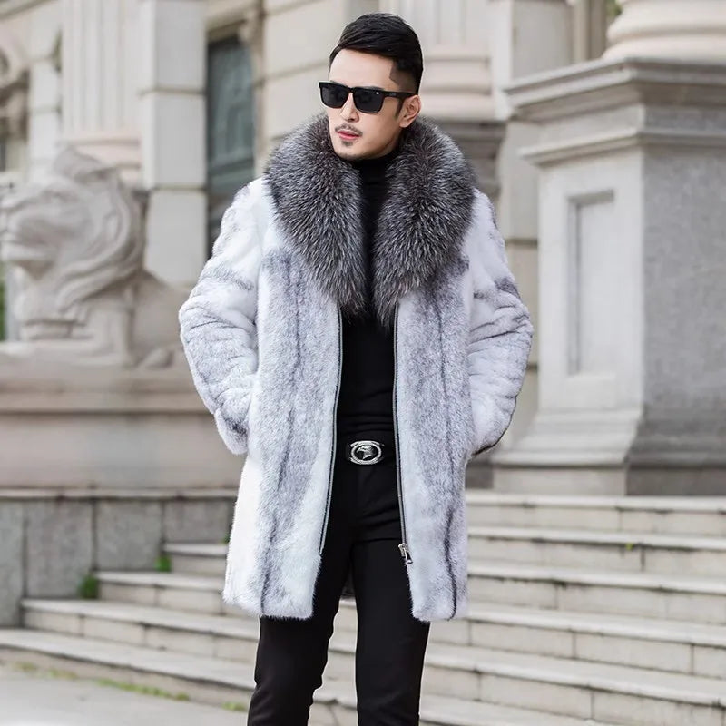 Bellanica - Men’s Luxury Faux-Fur Coat