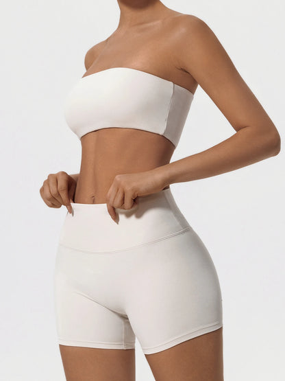 Bellanica - Women’s strapless workout bra set