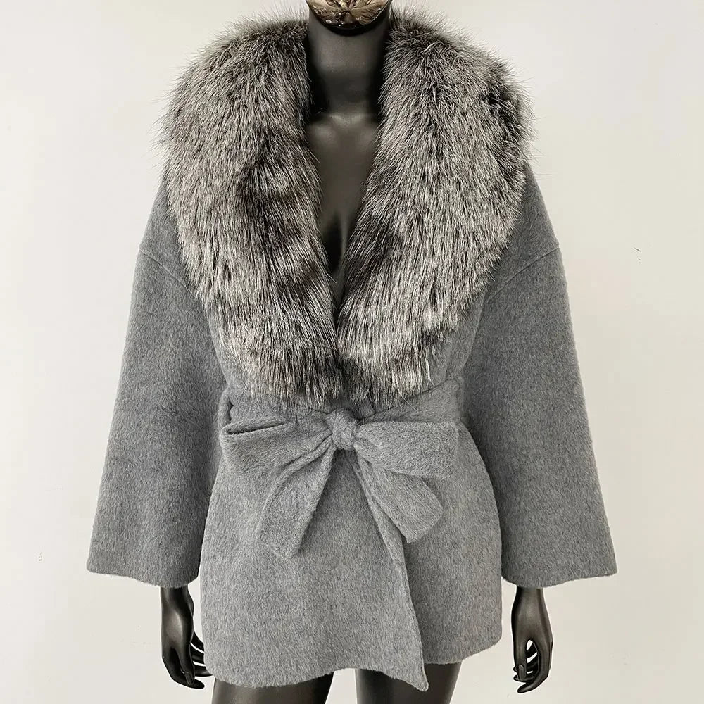Bellanica - Women’s Raccoon Fox Coat