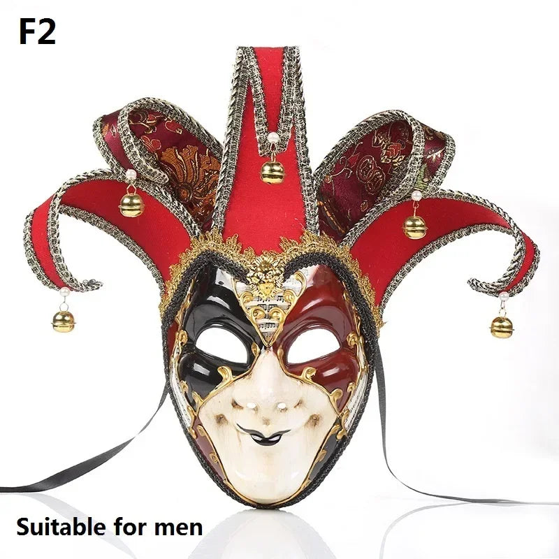 Bellanica - Joker Venetian Masquerade Party Mask