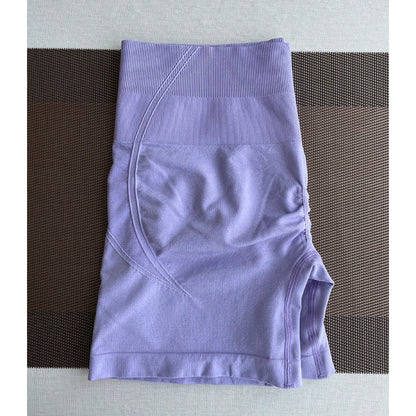 Bellanica - Seamless High-Waist Gym Shorts