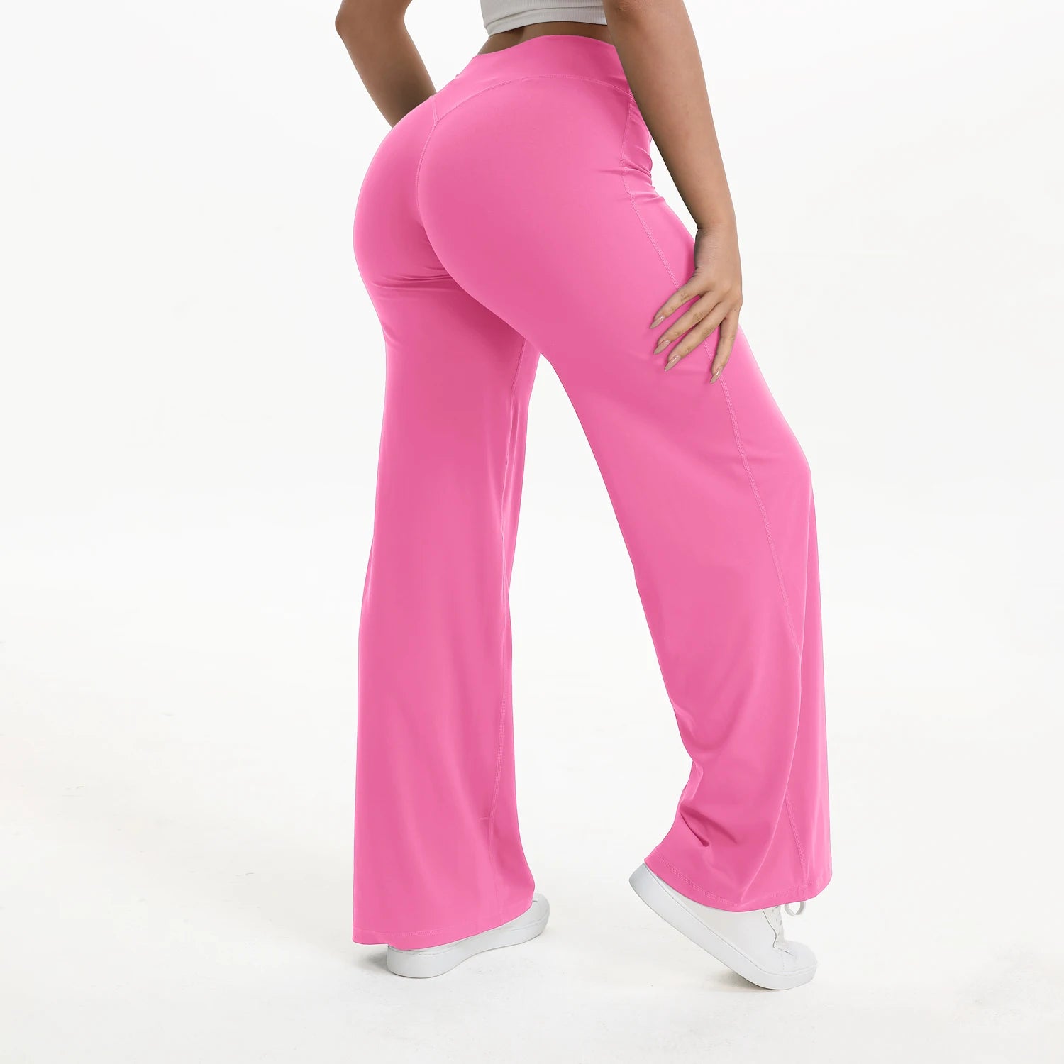 Mid-waist soft yoga gym leggings - Bellanica