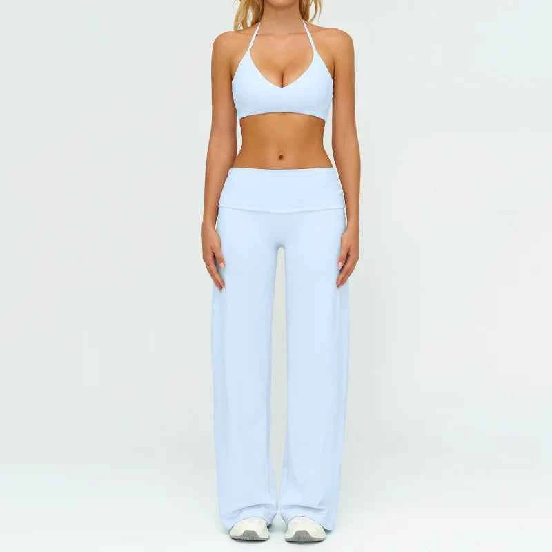 Womens Casual Yoga Tracksuit Set