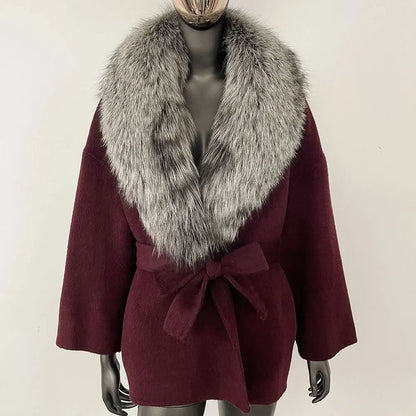 Bellanica - Women’s Raccoon Fox Coat