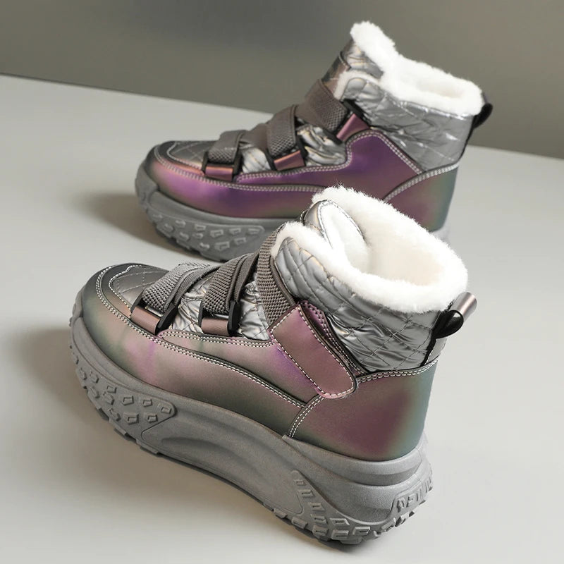 Bellanica - Velvet thick-soled snow boots