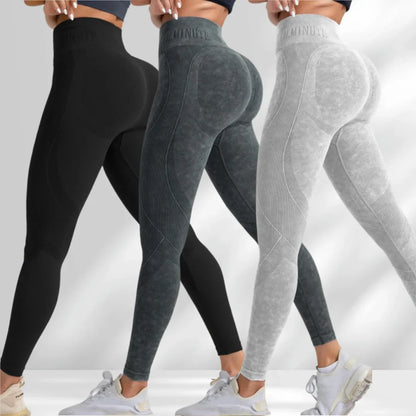Bellanica - Seamless high-waist hip-lifting leggings